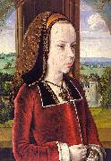 Jean Hey Portrait of Margaret of Austria oil painting artist